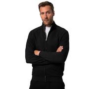 JP 1880 Jay-PI Jay-PI Sweatjacke, Fitness, Stehkragen, bis 7 XL schwarz 3XL 828921100-3XL