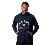 JP 1880 Jay-PI Sports, Herren, Große Größen, Iron Anvil, Sweathoodie, Print 1/1Iron Anvil, Sweathoodie, Print 1/1