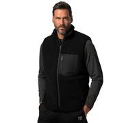 JP 1880 JAY-PI Wende-Weste, Outdoor, Nylon/Teddy schwarz 3XL 829716130-3XL