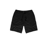 JP 1880 Herren Schlafanzug-hose, Kurz Pyjamaunterteil, Schwarz, 7XL EU