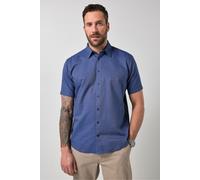 JP1880 Comfort Fit Hemd Kurzarm dunkelblau