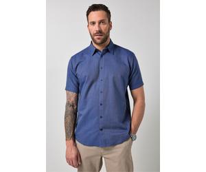 JP1880 Comfort Fit Hemd Kurzarm dunkelblau