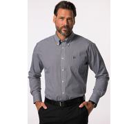 JP1880 Comfort Fit Hemd schwarz, Kariert