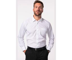 JP1880 Comfort Fit Hemd weiss, Einfarbig