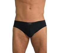 JP1880 Men's, 3er Pack, Elastikbund, Baumwolle Slips, schwarz, 8XL