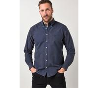 JP 1880 Herren große Größen Übergrößen Menswear L-8XL Oxford-Hemd, FLEXNAMIC®, Langarm, Buttondown-Kragen, Modern Fit Navy blau 3XL 844689130-3XL