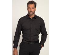 JP1880 Modern Fit Hemd schwarz, Einfarbig