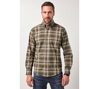 JP1880 Modern Fit Hemd olivgrün, Kariert