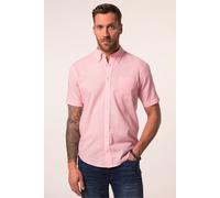 JP1880 Modern Fit Leinenhemd pink, Einfarbig
