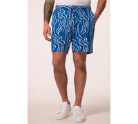 JP1880 Regular Fit Bermuda blau, Bedruckt