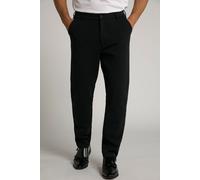 JP 1880 Herren große Größen L-8XL Jersey-Hose, Chino, FLEXNAMIC®, Business, Chino, Baukasten New York, bis 8 XL schwarz XLT 806097100-XLT