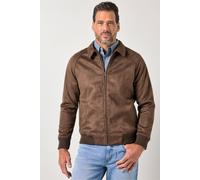 JP1880 Regular Fit Jacke dunkelbraun, Einfarbig