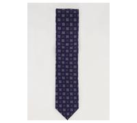 JP1880 Regular Fit Krawatte marine, Gemustert