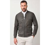 JP1880 Regular Fit Lederjacke dunkelgrau, Einfarbig