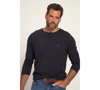 JP1880 Regular Fit Longsleeve marine, Einfarbig