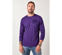 JP1880 Regular Fit Longsleeve violett, Bedruckt