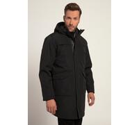 JP1880 Regular Fit Parka schwarz, Einfarbig