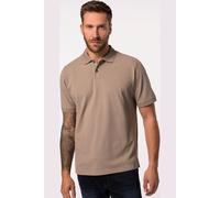 JP 1880 Herren große Größen Übergrößen Menswear L-8XL Poloshirt, Basic, Halbarm, Piqué braun grau XXL 702560337-XXL
