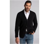 JP1880 Herren große Größen Übergrößen Menswear L-8XL Stricksakko, FLEXNAMIC®, Milano-Strick, Reverskragen, bis 8 XL