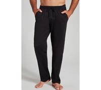 JP1880 Regular Fit Schlafhose schwarz, Einfarbig