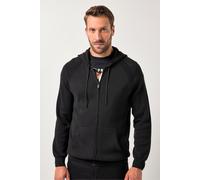 JP1880 Regular Fit Strickjacke schwarz, Einfarbig