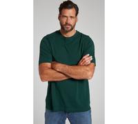 JP1880 Regular Fit T-Shirt Rundhals dunkelgrün, Einfarbig