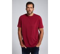 JP 1880 Herren große Größen Übergrößen Menswear L-8XL JP1880 T-Shirt, Basic, Rundhals, gekämmte Baumwolle, bis 8XL dunkelrot 3XL 702558540-3XL