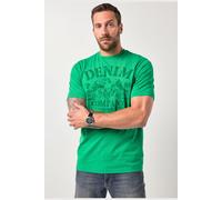 JP1880 Regular Fit T-Shirt Rundhals grün, Bedruckt