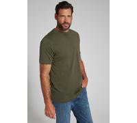 JP1880 Regular Fit T-Shirt Rundhals grün, Einfarbig