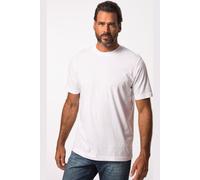 JP 1880 Herren große Größen Übergrößen Menswear L-8XL T-Shirt, Basic, Rundhals, gekämmte Baumwolle, bis 10 XL schneeweiß 6XL 702558200-6XL