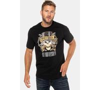 JP1880 Regular Fit T-Shirt schwarz, Print