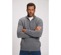 JP1880 Regular Fit Troyer grau, Melange