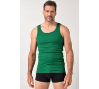 JP1880 Regular Fit Unterhemd Smaragdgrün, Einfarbig