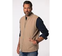 JP1880 Regular Fit Weste Dunkelbeige, Einfarbig