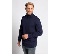 JP1880 Slim Fit Rollkragenshirt marine, Einfarbig