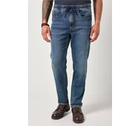 JP1880 Straight Fit Hose Denimblau, Einfarbig