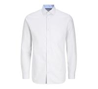Jack & Jones Langarmhemd JPRBLAPARKER L/S NOOS – Herren Slim Fit M Cloud Dancer 100% Baumwolle