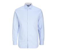 Jack & Jones Langarmhemd JPRBLAPARKER DETAIL L/S SHIRT NOOS Slim Fit Faded Denim 100% Baumwolle XL