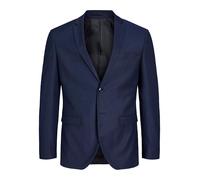Jack & Jones Sakko JPRSOLARIS BLAZER NOOS PLS Herren Plus Size Slim Fit Blau (Navy) Gr. 72