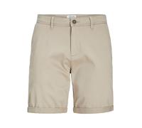 Plus Size Regular Fit Chino Shorts 44 Grau