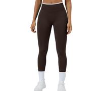 JPXJGT Women's High Stretch Workout No Front Seam Sports Leggings Scrunch Butt High Waist Gym Fitness Pants Seamless Yoga(Size:S,Color:Braun)