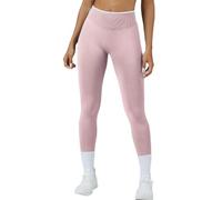 JPXJGT Women's High Stretch Workout No Front Seam Sports Leggings Scrunch Butt High Waist Gym Fitness Pants Seamless Yoga(Size:M,Color:Rosa)