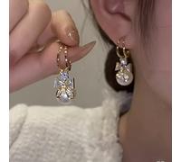 JQQJZLC Perlenohrringe Hochzeit Schmuck Geburtstag Geschenke