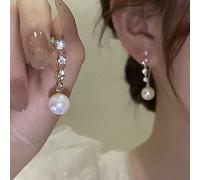 JQQJZLC Perlenohrringe Hochzeit Schmuck Geburtstag Geschenke