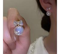 JQQJZLC Unregelmäßige Hölzerohrringe für Frauen Perlenohrringe Hochzeit Schmuck Geburtstag Geschenke