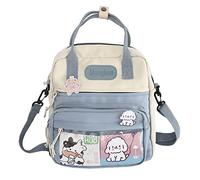 JQWSVE Kawaii Rucksack, Kawaii Ästhetische Büchertaschen Niedliche Ästhetische Rucksack, Ita Bag Niedliche Japanische Schultasche JK Uniform Tasche, h