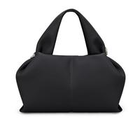 JQWYGB Cloud Pouch Bag Dumpling Clutch Purse Handbag Leather Tote Shoulder Bag Retro Crossbody Bag with Removable Strap, Schwarz, Large