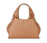 JQWYGB Cloud Pouch Dumpling Clutch Damen Tote Schulter Retro Crossbody Tasche mit abnehmbarem Riemen, Braun-Mini, X-Small