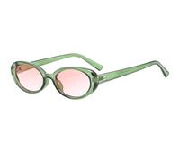 JRPAJK Modische kleine ovale Sonnenbrille für Damen klassische Vintage-Sonnenbrille für Herren UV400-Schutzbrille für Damen.