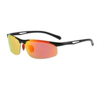 JRPAJK Polarisierte Sportsonnenbrille für Damen und Herren geeignet für Baseball Radfahren Laufen und Angeln UV400-Schutzbrille leichte Halbrahmenbrille